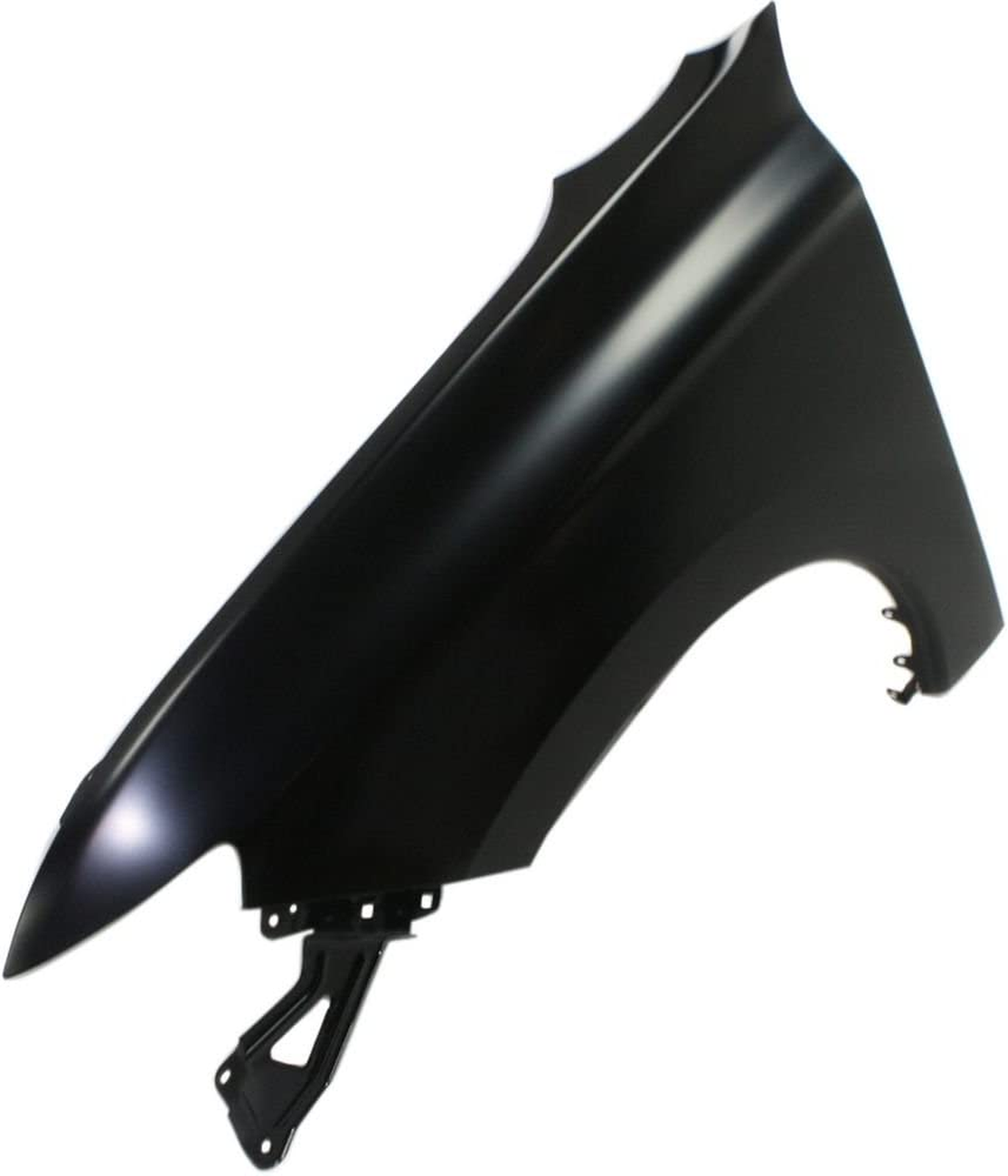 MI1240177 mitsubishi outlander 2014 front left fender without side lamp hole steel mi12401 4