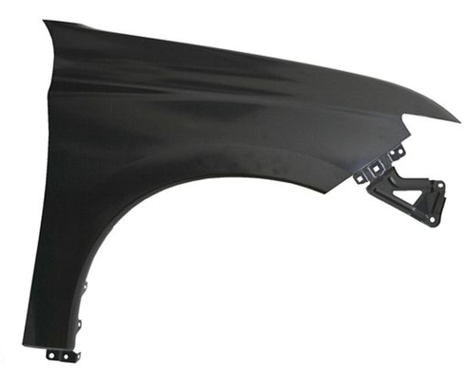 MI1241177 mitsubishi outlander 2014 front right fender without side lamp hole steel mi1241 1
