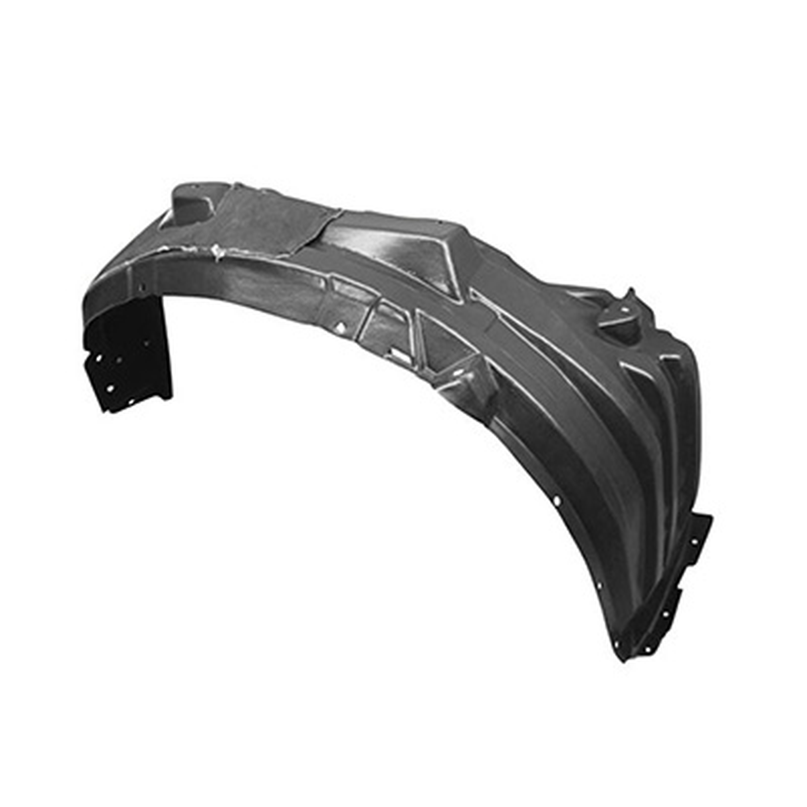 MI1249128 mitsubishi outlander 2014 front right fender liner with insulation foam to oct 2 1