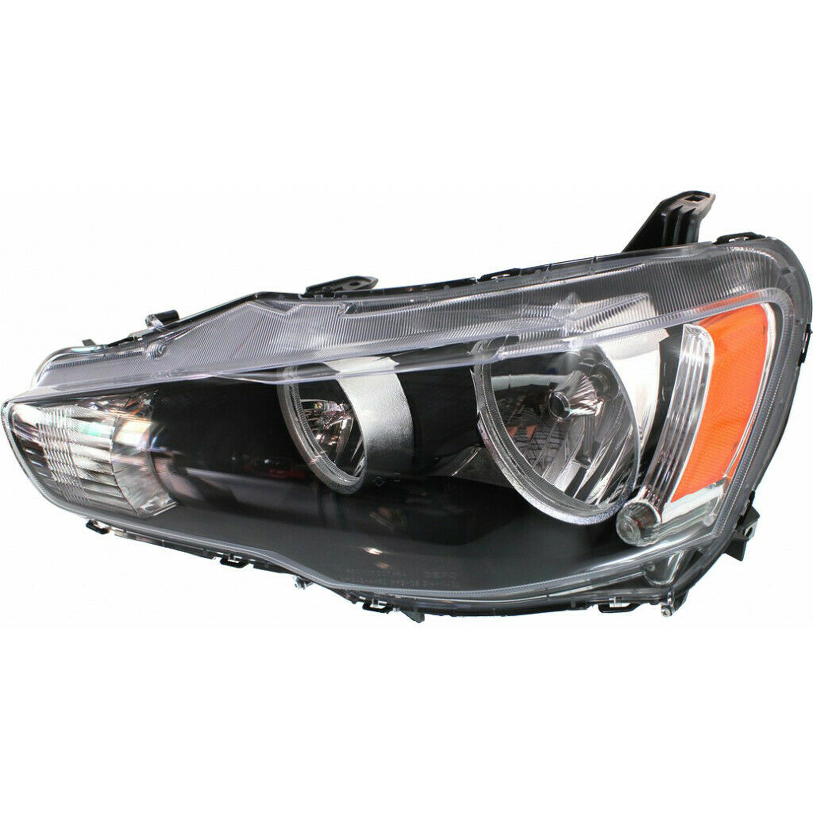 MI2502139 mitsubishi lancer evolution 2008 2009 left headlight halogen to nov 01 2008 hq m 2