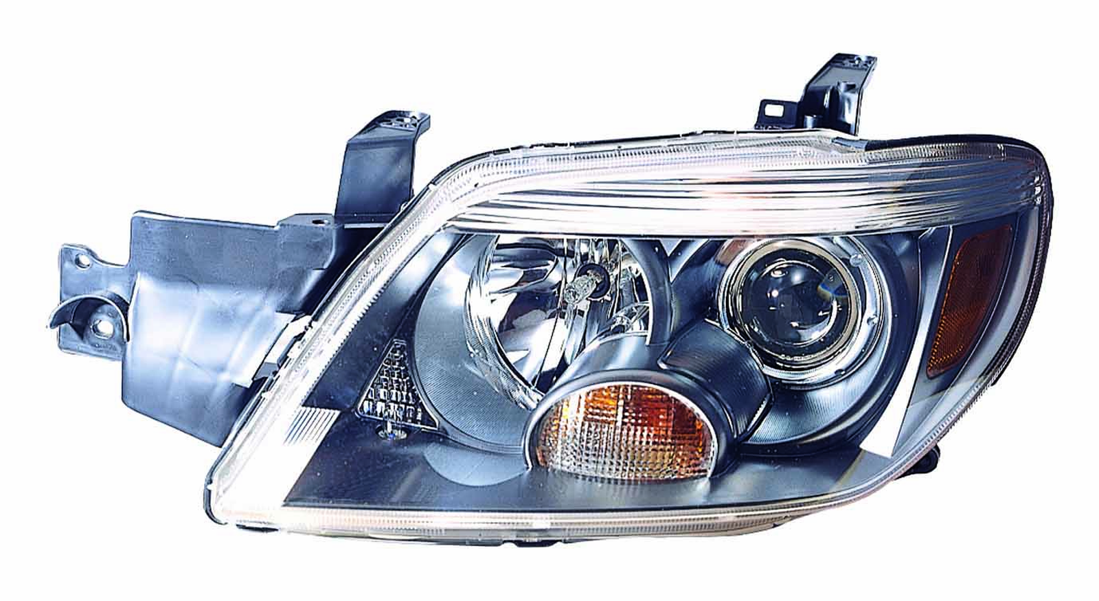 MI2502146 mitsubishi outlander 2005 2006 left headlight ltd hq mi2502146 1