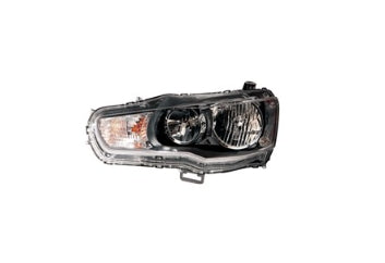 MITSUBISHI LANCER 2008-2017 — HALOGEN HEADLIGHT LH; LANCER 09-17; SPORTBACK 10-15; EVOLUTION 09-15 ( FROM NOV. 08 )