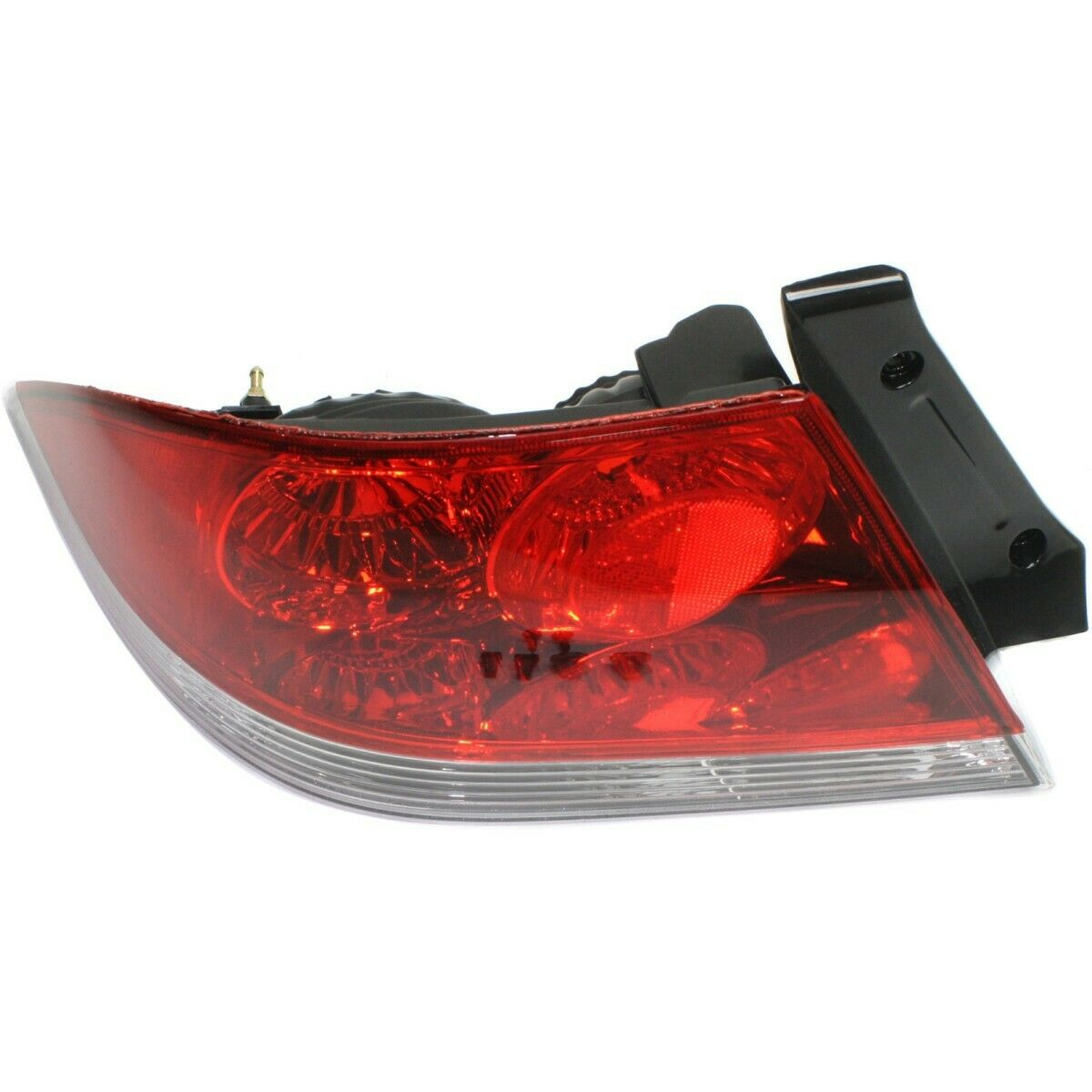 MI2800119C mitsubishi lancer 2004 2007 left taillight clear red lens es ls mdl capa mi28001 4