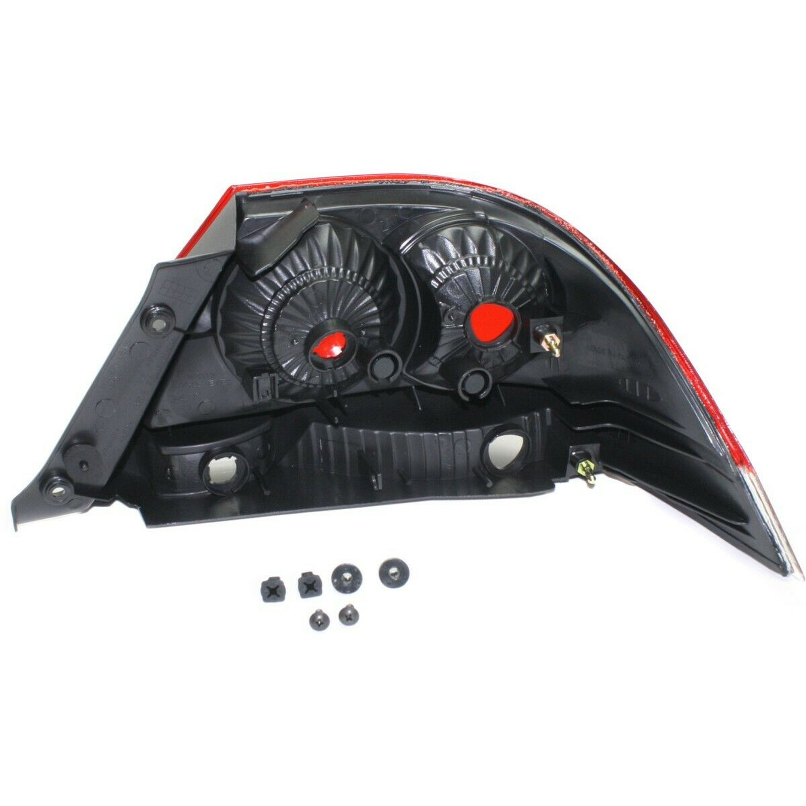 MI2800119C mitsubishi lancer 2004 2007 left taillight clear red lens es ls mdl capa mi28001 5