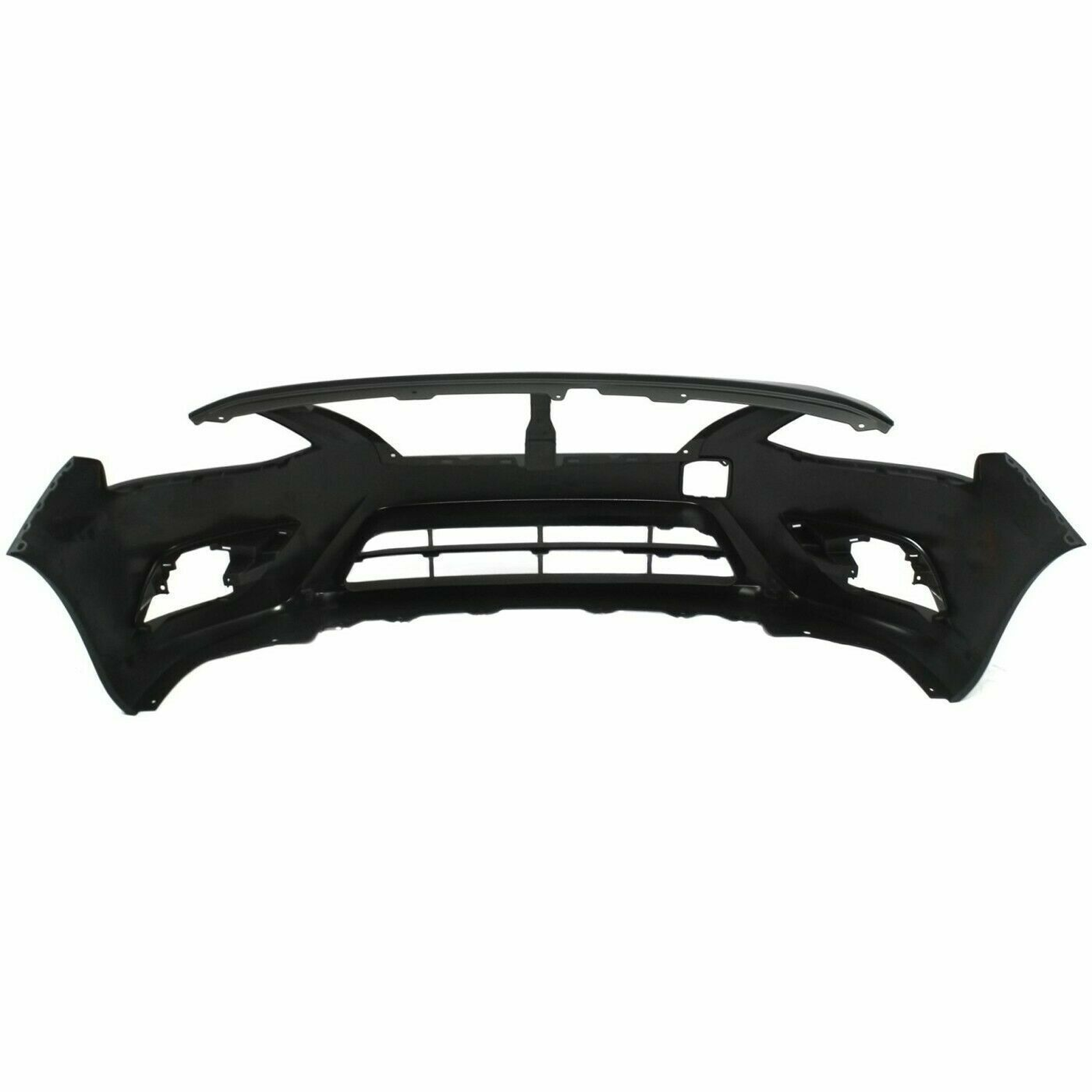 NI1000299 nissan versa 2015 2019 bumper front primed without chrome moulding ptm ni1000299 5