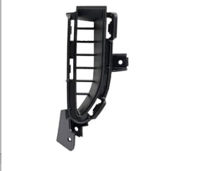 NISSAN ROGUE 2021-2025 — FRONT OUTER BUMPER GRILLE RH; BLACK; JAPAN BUILT; 2021-2023