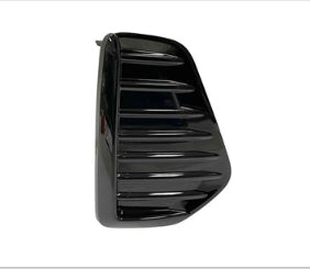 NISSAN KICKS 2018-2024 — FOG LIGHT COVER RH; PAINTED GLOSS BLACK; 2021-2024/PLAY 2025