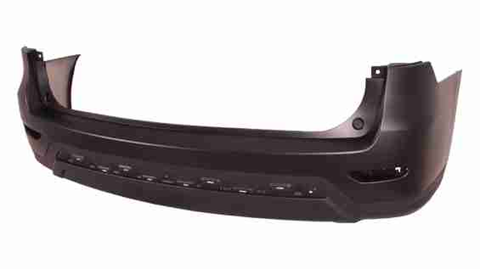 NI1100289 nissan pathfinder 2013 2016 bumper rear partial primed black without sensor hole 1