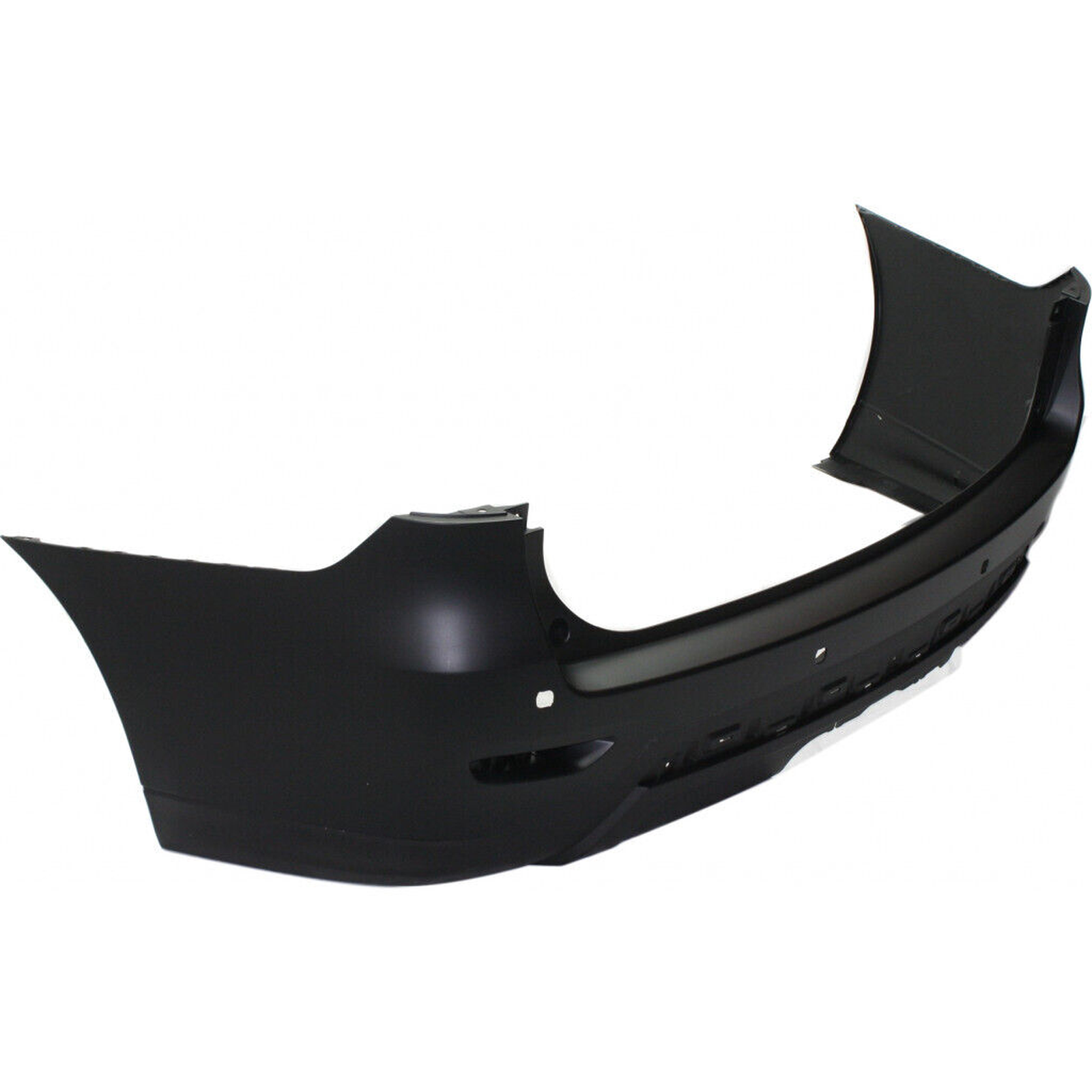 NI1100293 nissan pathfinder 2013 2016 bumper rear partial primed black with sensor hole wi 5
