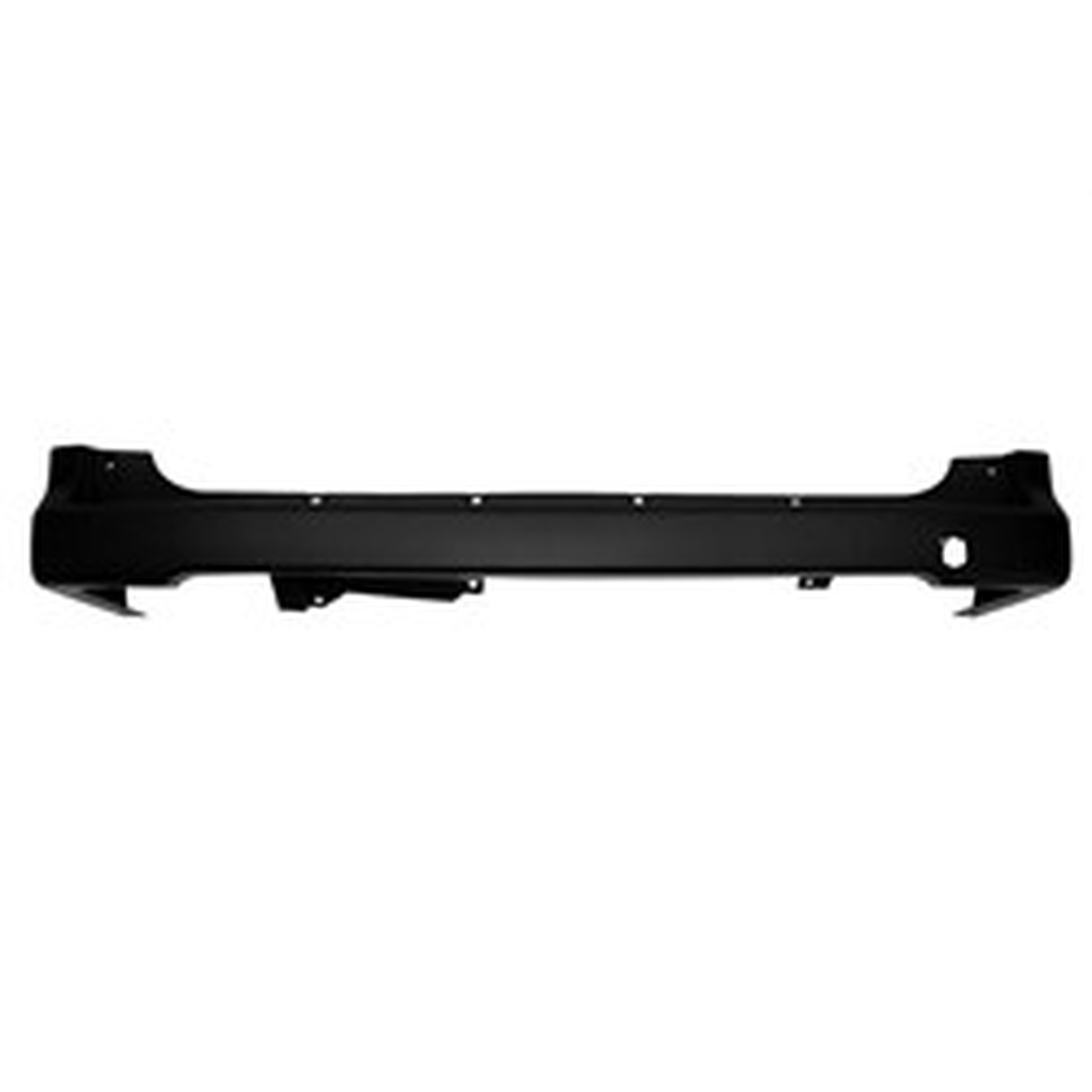 NI1100300 nissan nv200 2013 2019 bumper rear textured without sensor fits 15 20 without pr 1