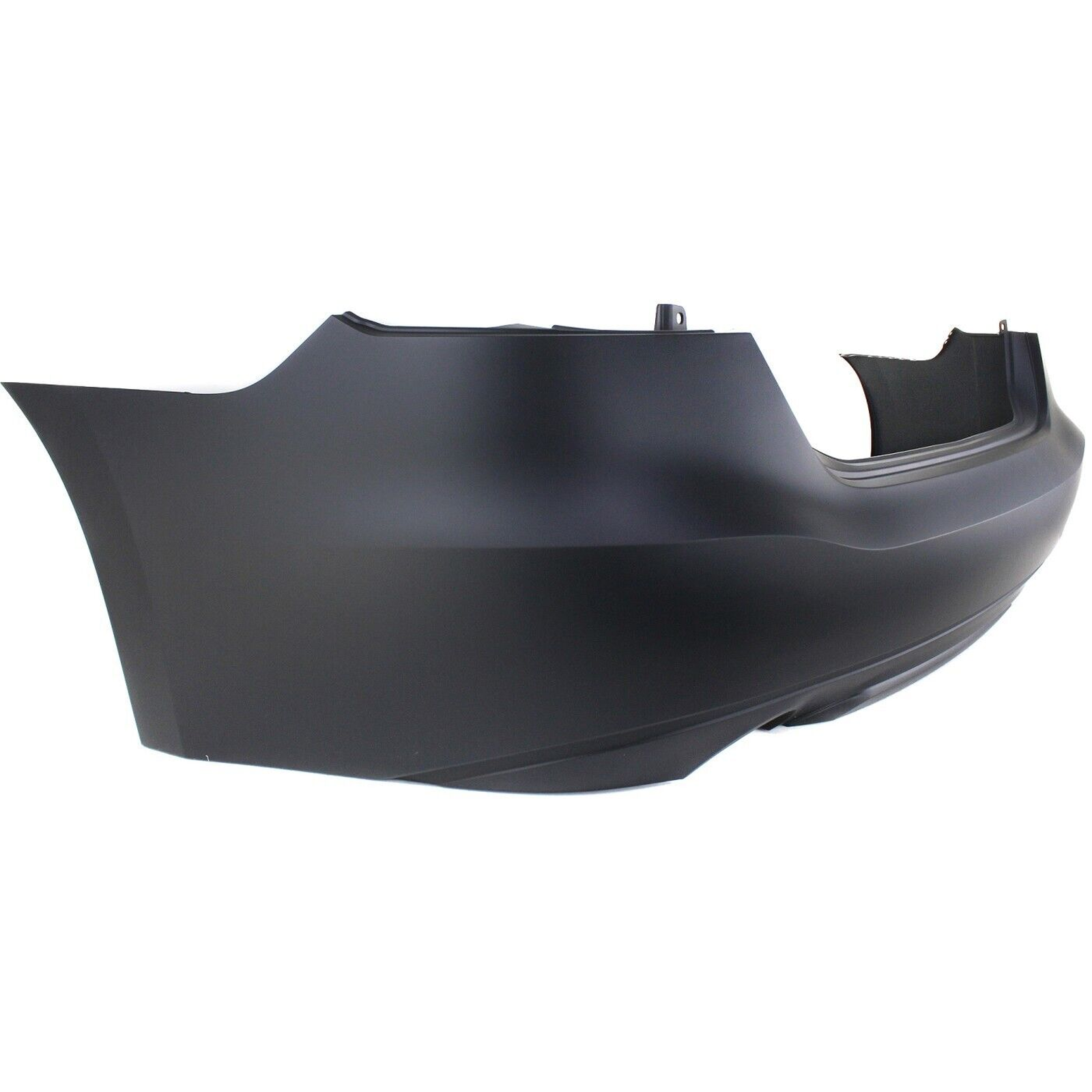 NI1100307 nissan maxima 2016 2018 bumper rear primed without sensor hole with textured low 3