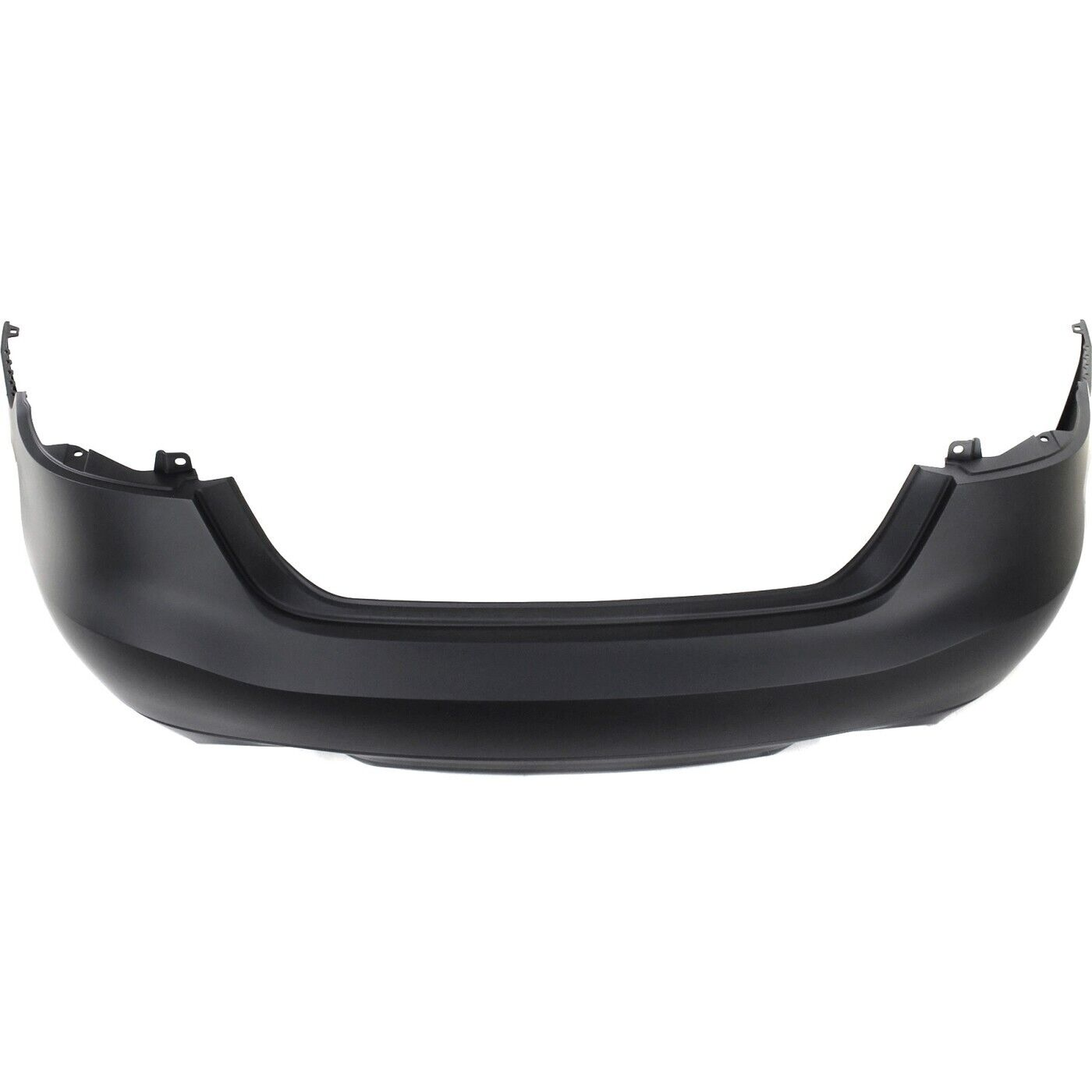 NI1100307 nissan maxima 2016 2018 bumper rear primed without sensor hole with textured low 4
