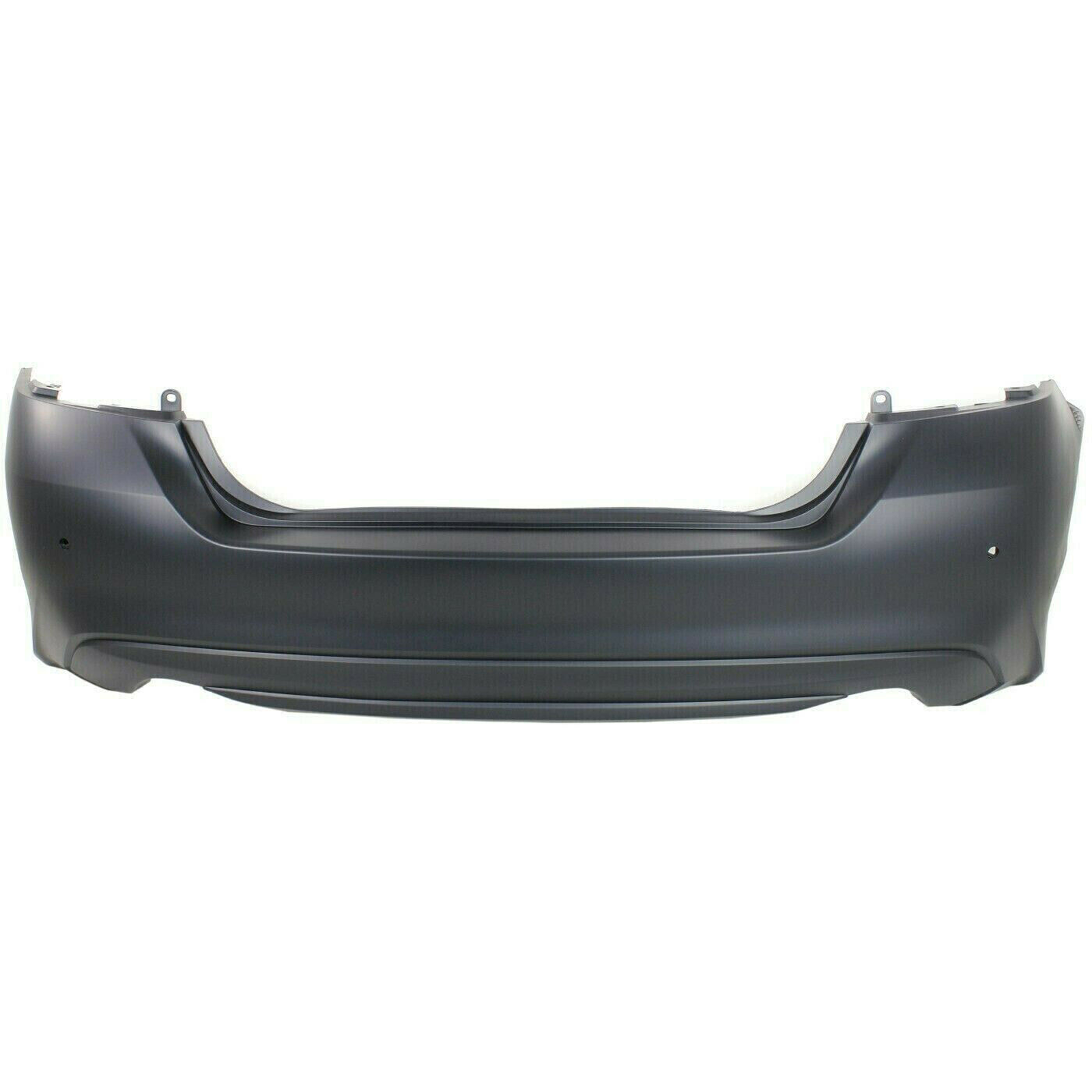 NI1100311 nissan altima 2016 2018 bumper rear primed with textured lower with sensor ni110 2