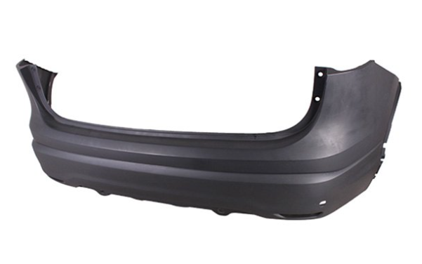 NISSAN QASHQAI 2017-2023 — REAR BUMPER; UPPER PRIME; TEXTURED LOWER ; W/ SENSOR; ROGUE SPORT/QASHQAI 2019-2023