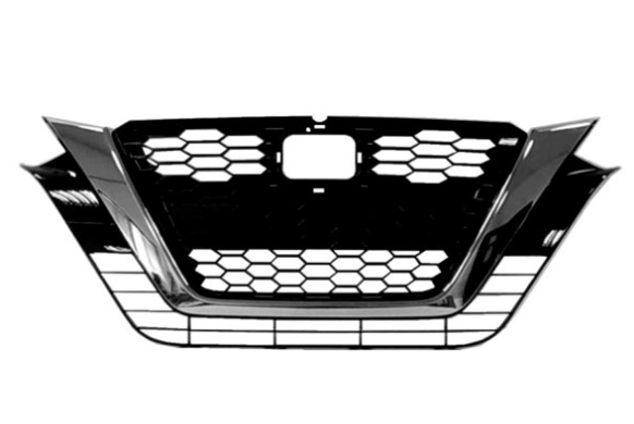 NISSAN ALTIMA 2019-2025 — FRONT GRILLE; W/ CAMERA; BLACK/CHROME; FOR PLATINUM/EDITION ONE; ALTIMA 2019-2021