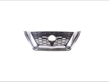 NISSAN ROGUE 2021-2025 — GRILLE; USA BUILT; GLOSS BLACK/CHROME MOLDING; W/O CAMERA; 2021-2023