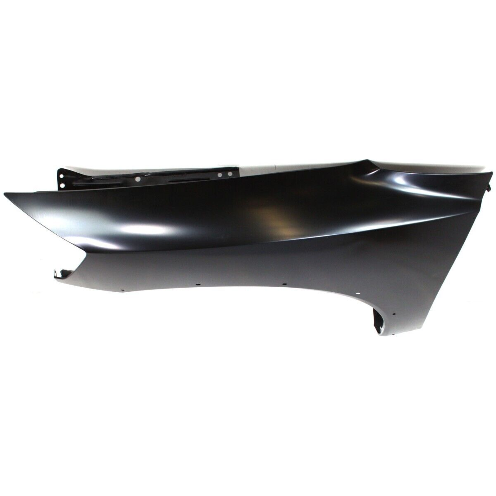 NI1240192 nissan titan 2008 2015 front left fender with moulding hole ni1240192 5