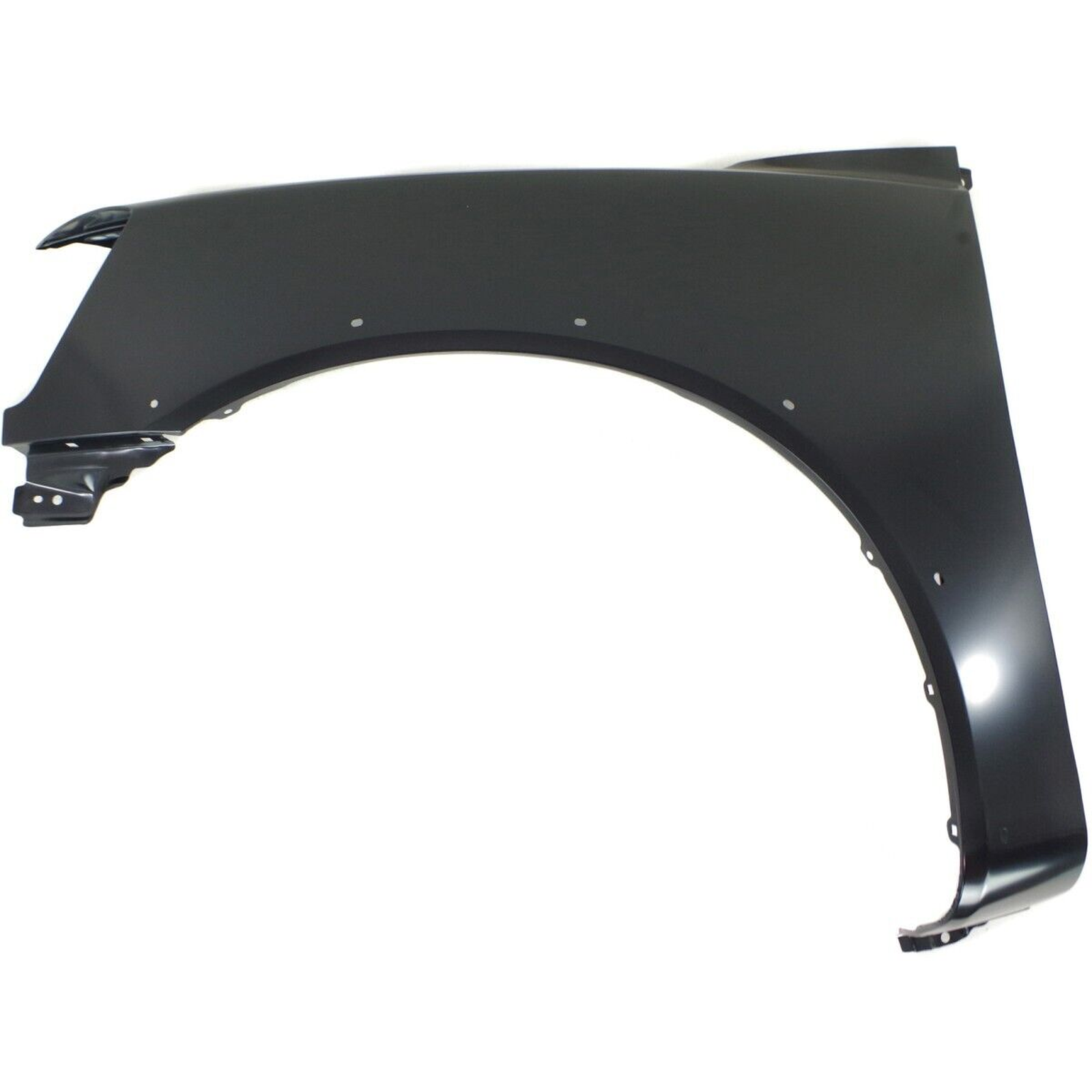 NI1240193 nissan armada 2008 2015 front left fender with wheel mldg hole ni1240193 2