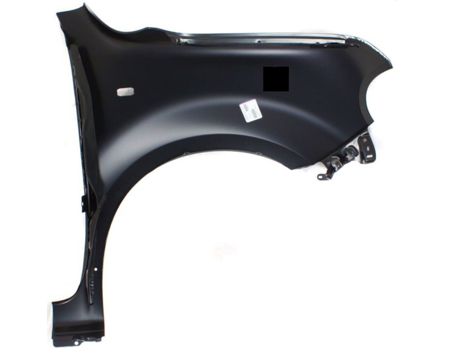 NI1240197 front left fender krom with moulding hole ni1240197 3