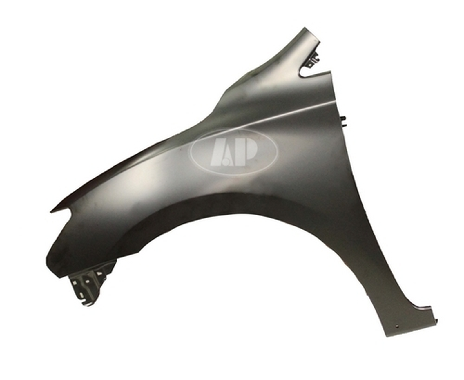 NI1240206 nissan sentra 2013 2015 front left fender without side lamp hole with moulding h 1
