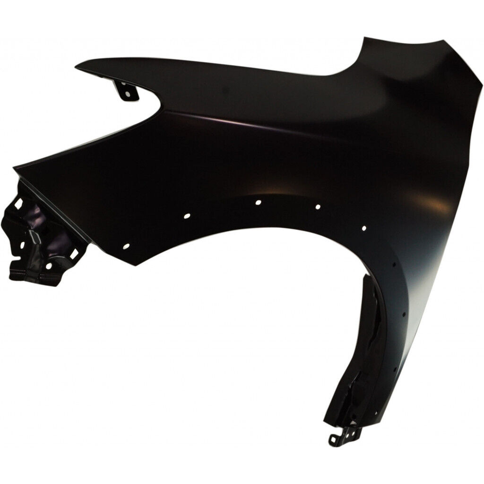 NI1240236 nissan pathfinder 2019 2020 front left fender steel with rock creek pkg without  5