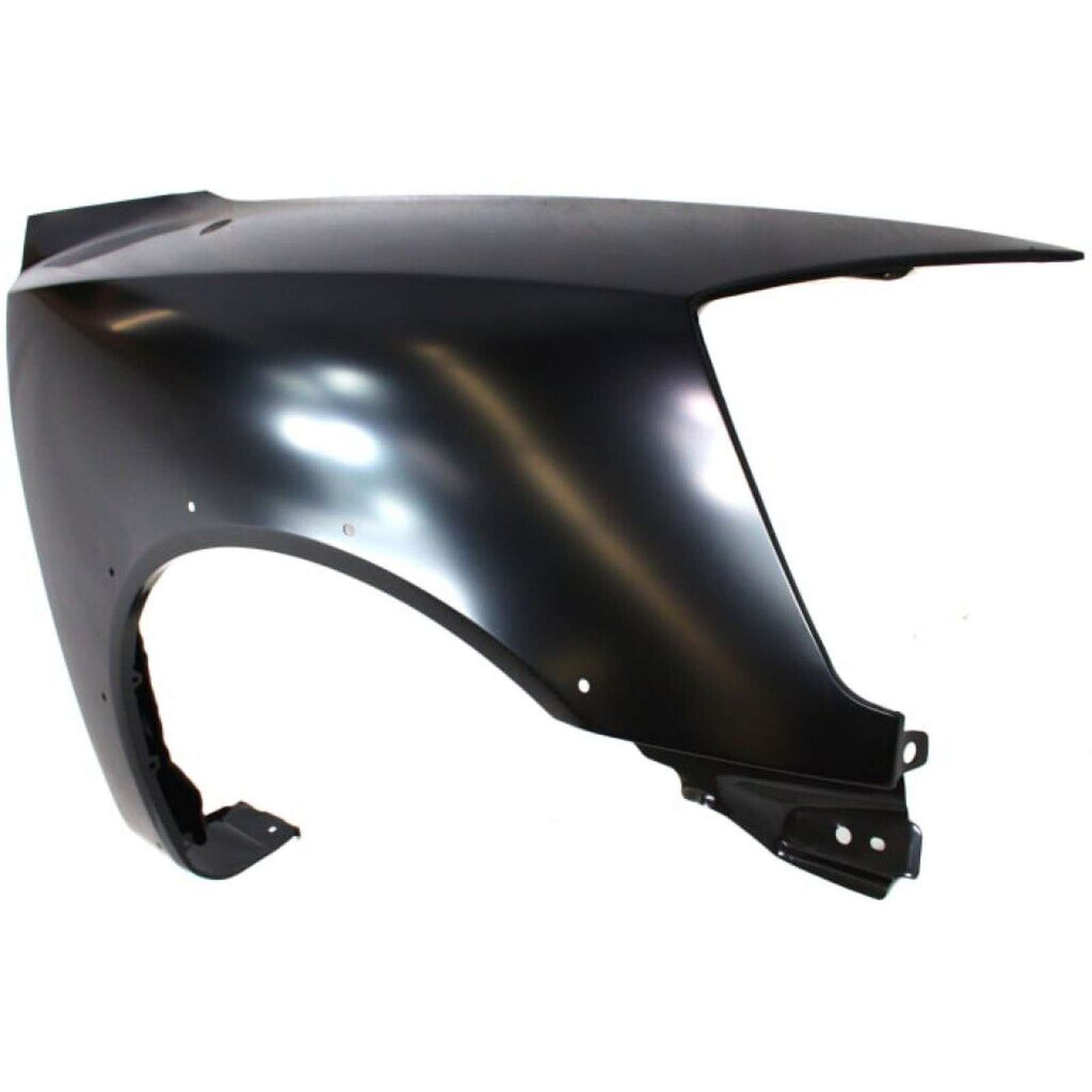NI1241192 nissan titan 2008 2015 front right fender with moulding hole ni1241192 3