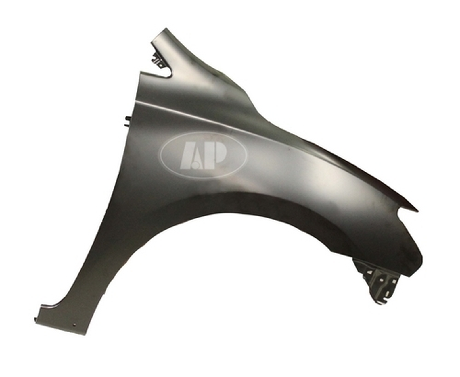 NI1241206 nissan sentra 2013 2015 front right fender without side lamp hole with moulding  1