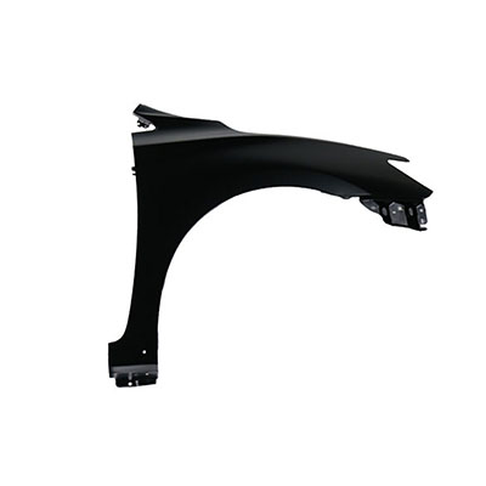 NI1241223 nissan sentra 2016 2019 front right fender with rocker molding holes sr model ni 1