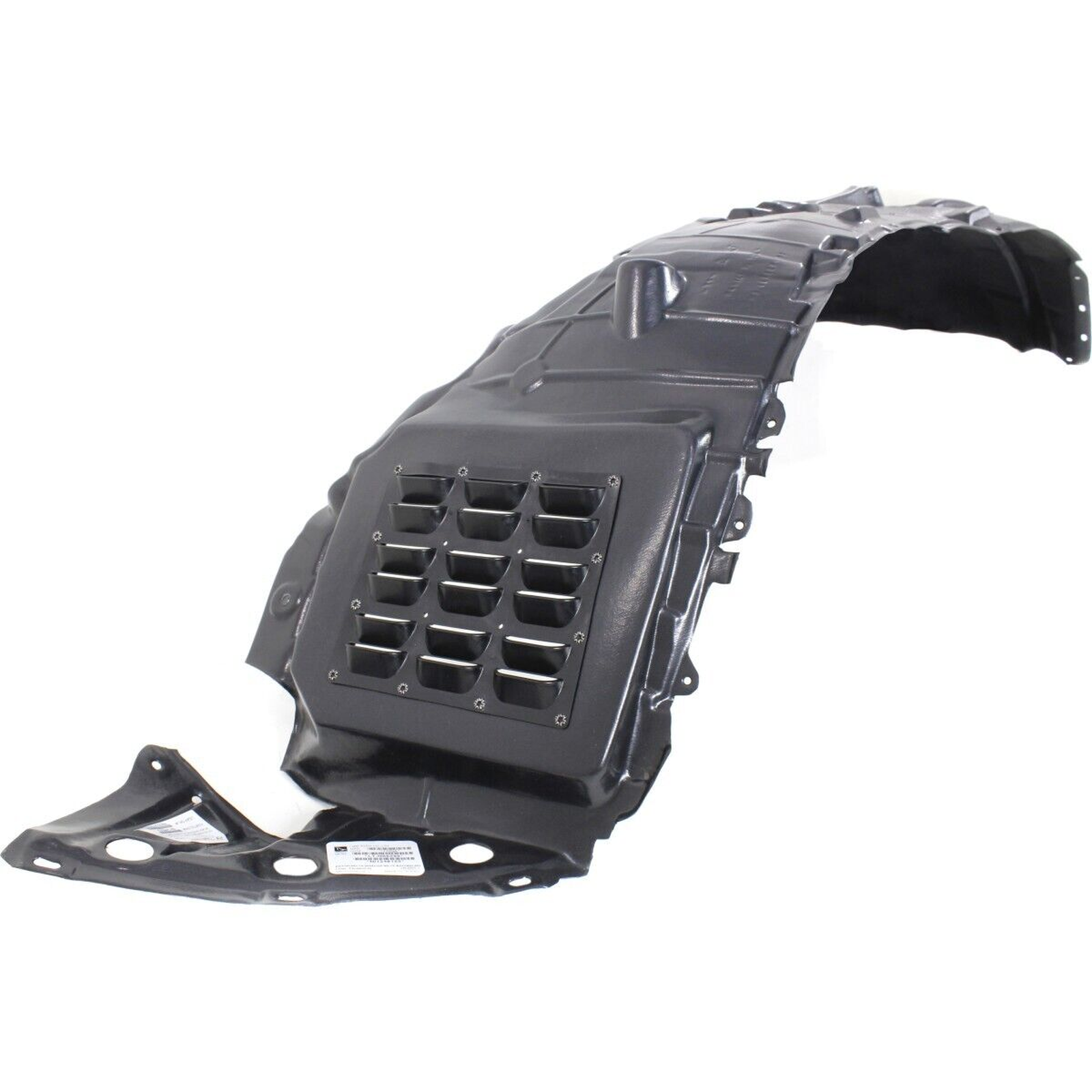 NI1248152 nissan pathfinder 2015 2020 front left fender liner vacuum formed ni1248152 4