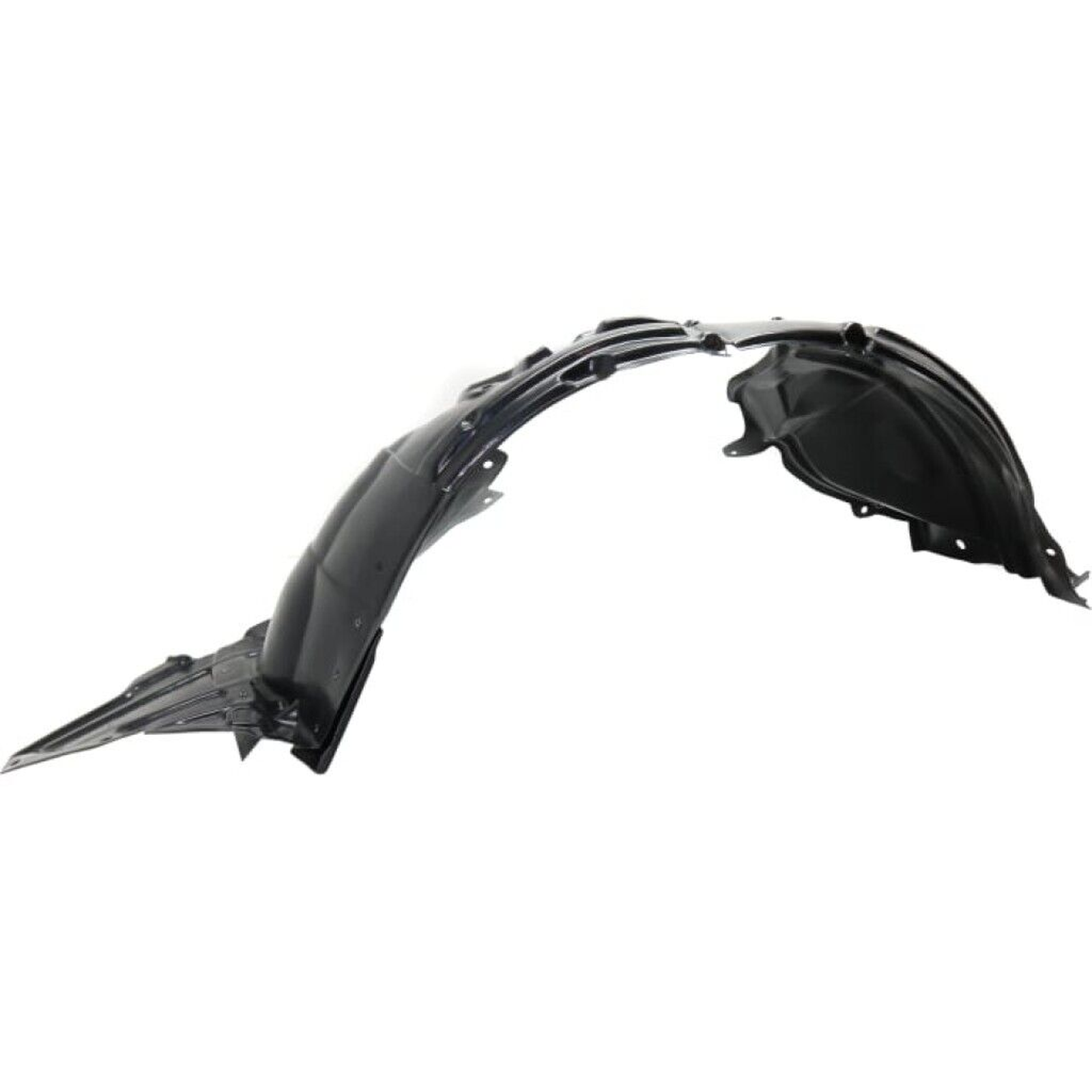 NI1248163 nissan sentra 2017 2019 front left fender liner vacuum molded with nismo edition 5