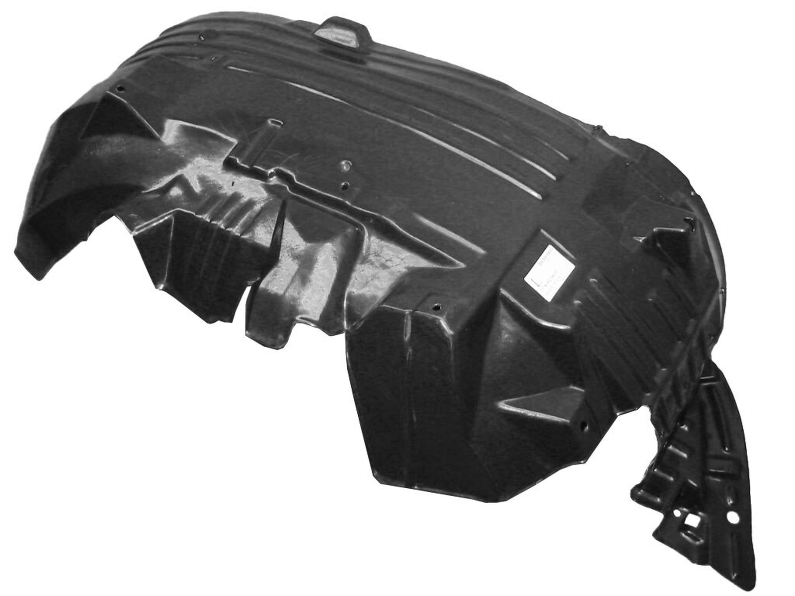 NI1250126 nissan titan 2004 2014 front left fender liner xe 04 09 10 13 without flare ni12 2