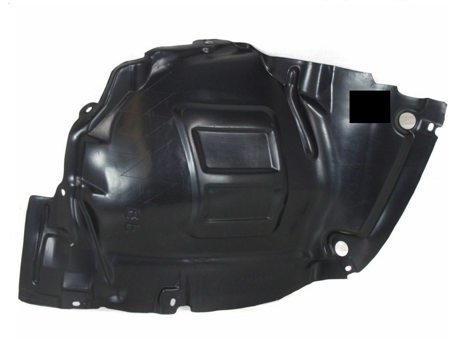 NI1251114 nissan pathfinder 2004 front right fender liner front section ni1251114 5