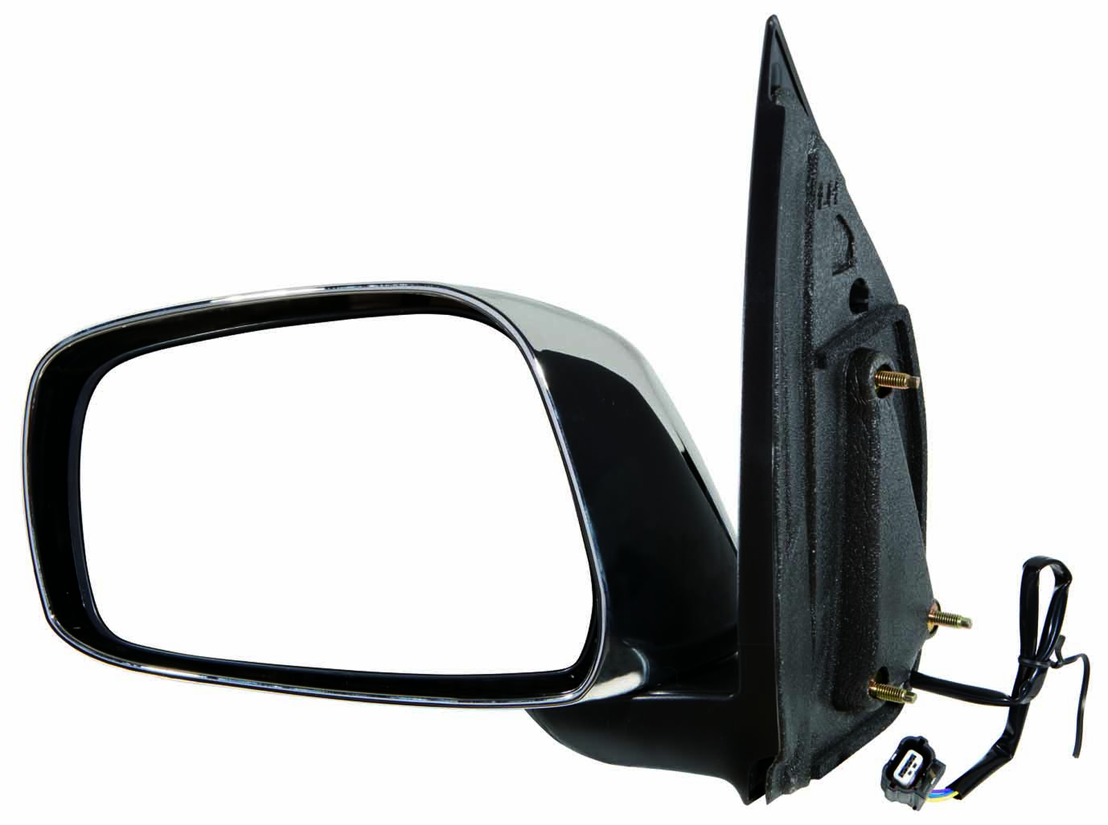 NI1320170 nissan frontier 2005 2010 left side mirror power extended cab le chrome ni132017 1