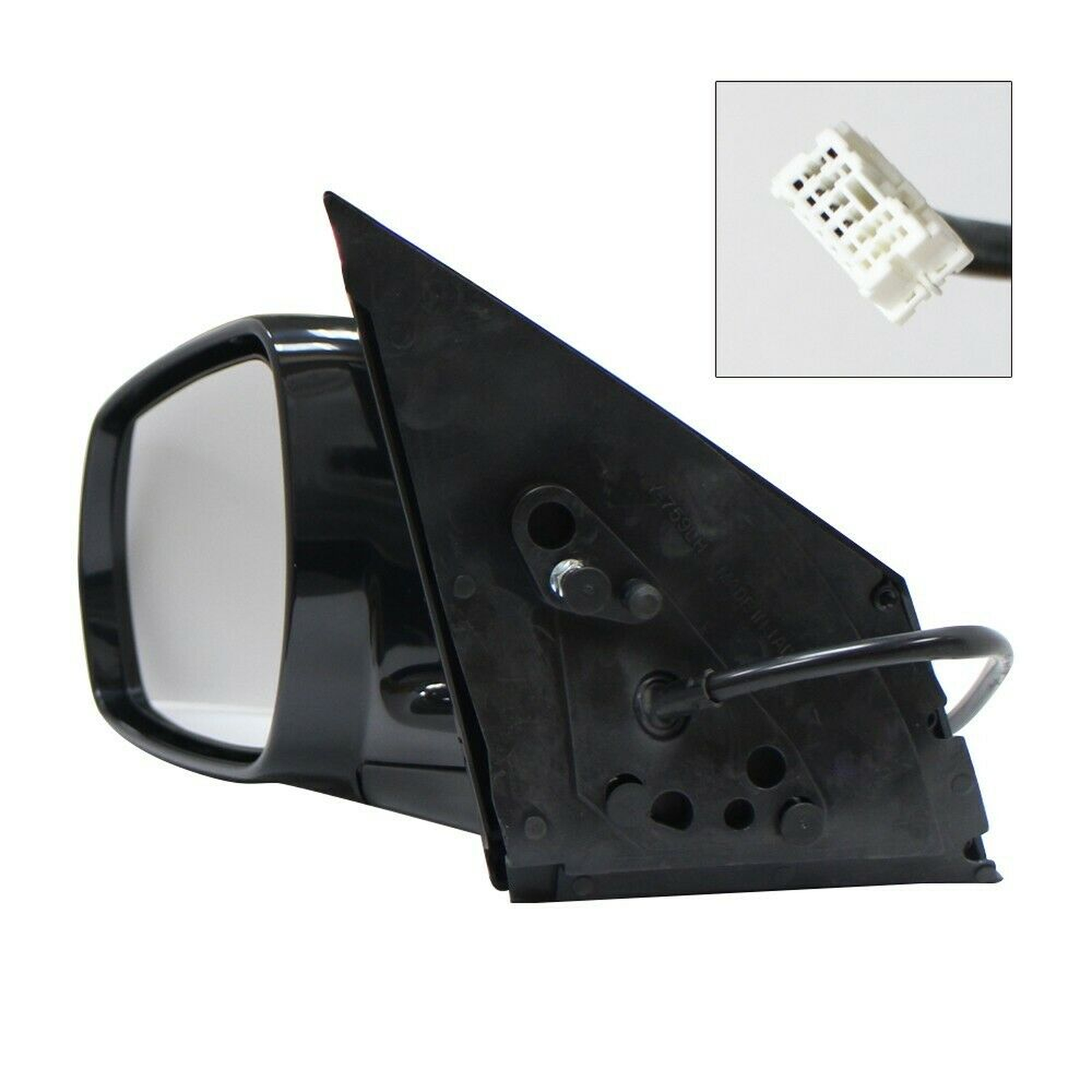 NI1320178 nissan murano 2005 2007 left side mirror power htd memory cover with smart entry 3