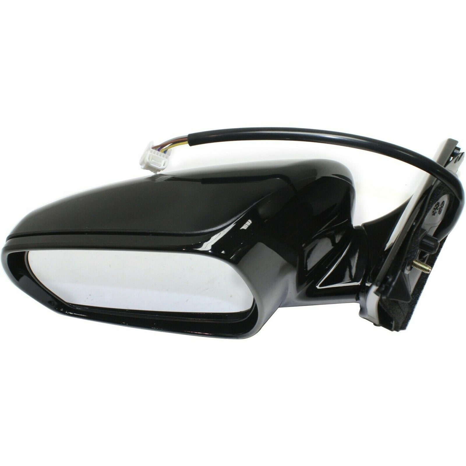 NI1320181 nissan murano 2005 2007 left side mirror power cover with smart entry black ni13 3