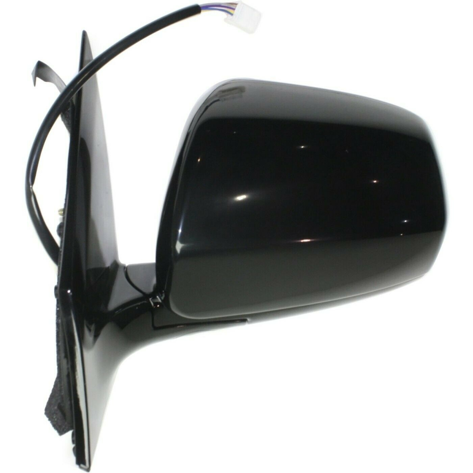 NI1320181 nissan murano 2005 2007 left side mirror power cover with smart entry black ni13 4