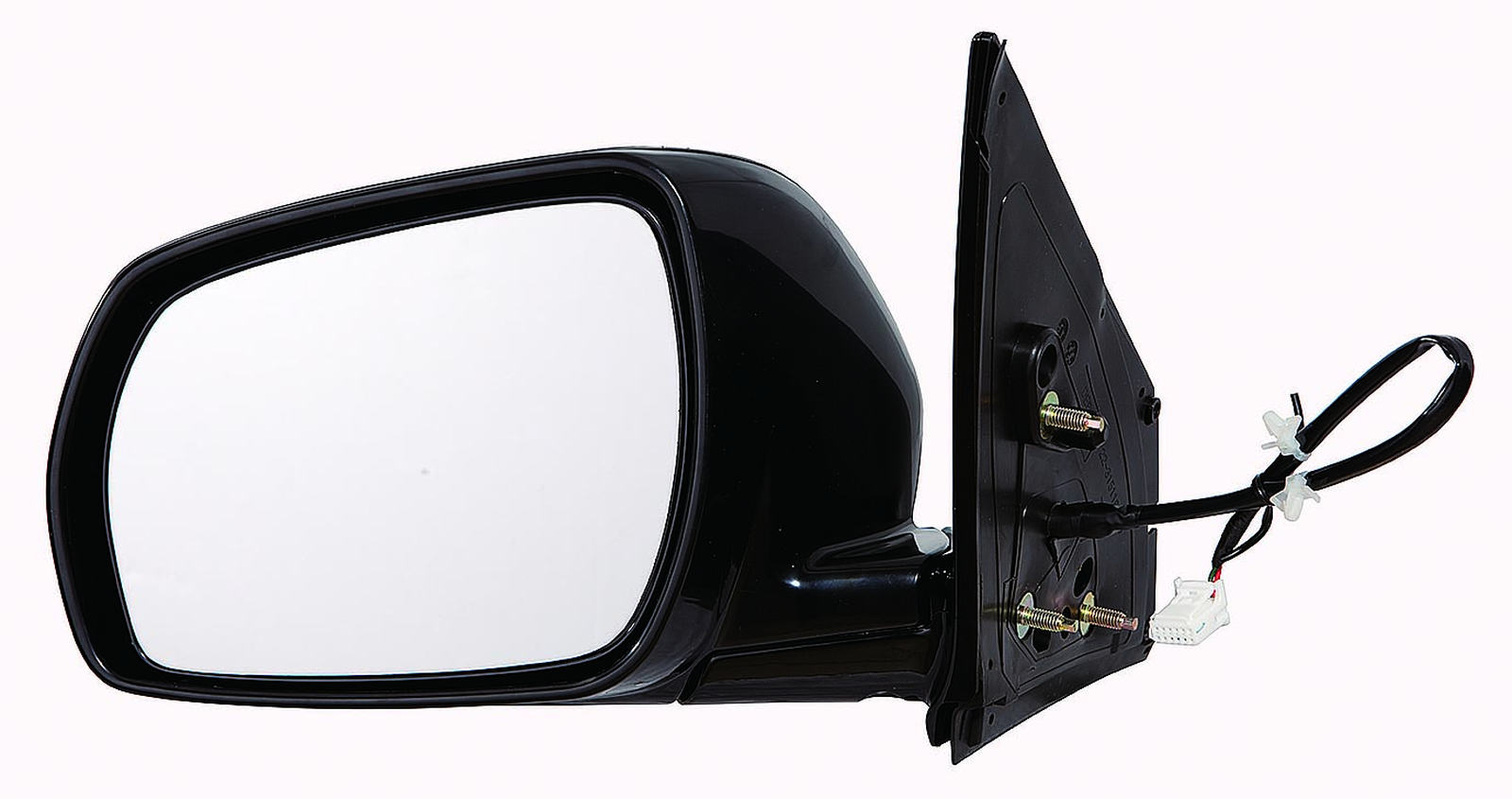 NI1320182 nissan murano 2005 2007 left side mirror power with cover ni1320182 1