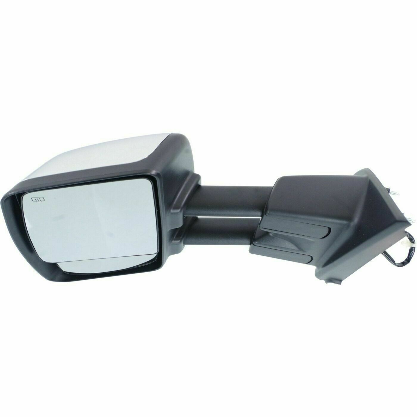 NI1320222 left side mirror power chrome htd with tow ni1320222 4
