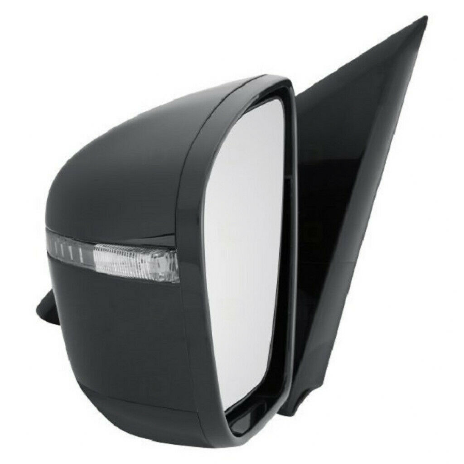 NI1320274 nissan pathfinder 2017 left side mirror power htd manual folding with signal wit 3