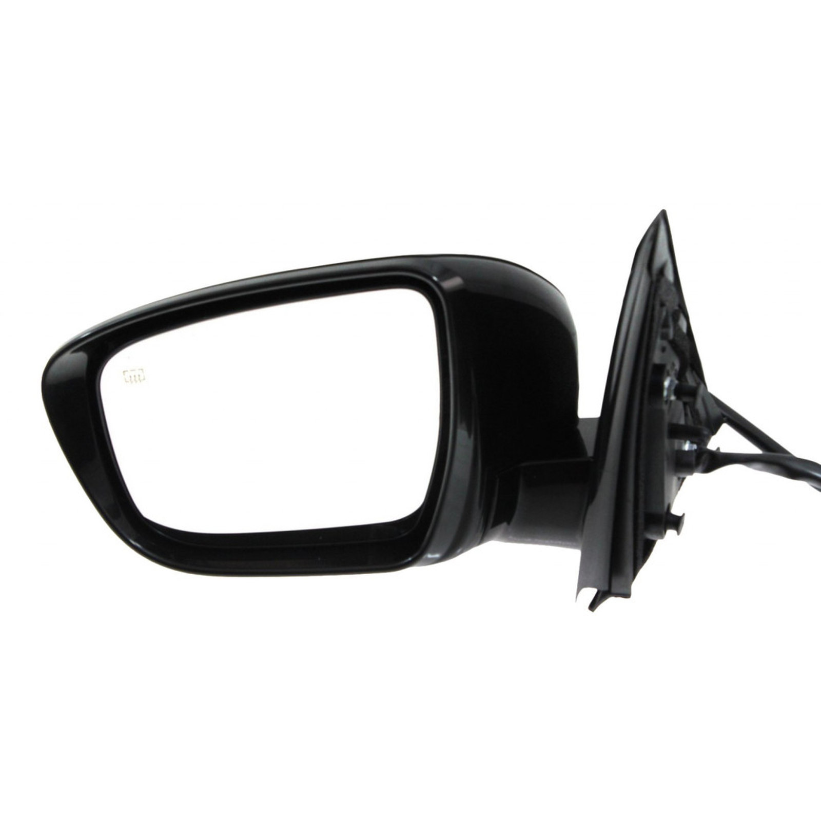 NI1320275 nissan pathfinder 2017 left side mirror power htd manual folding with signal cam 2