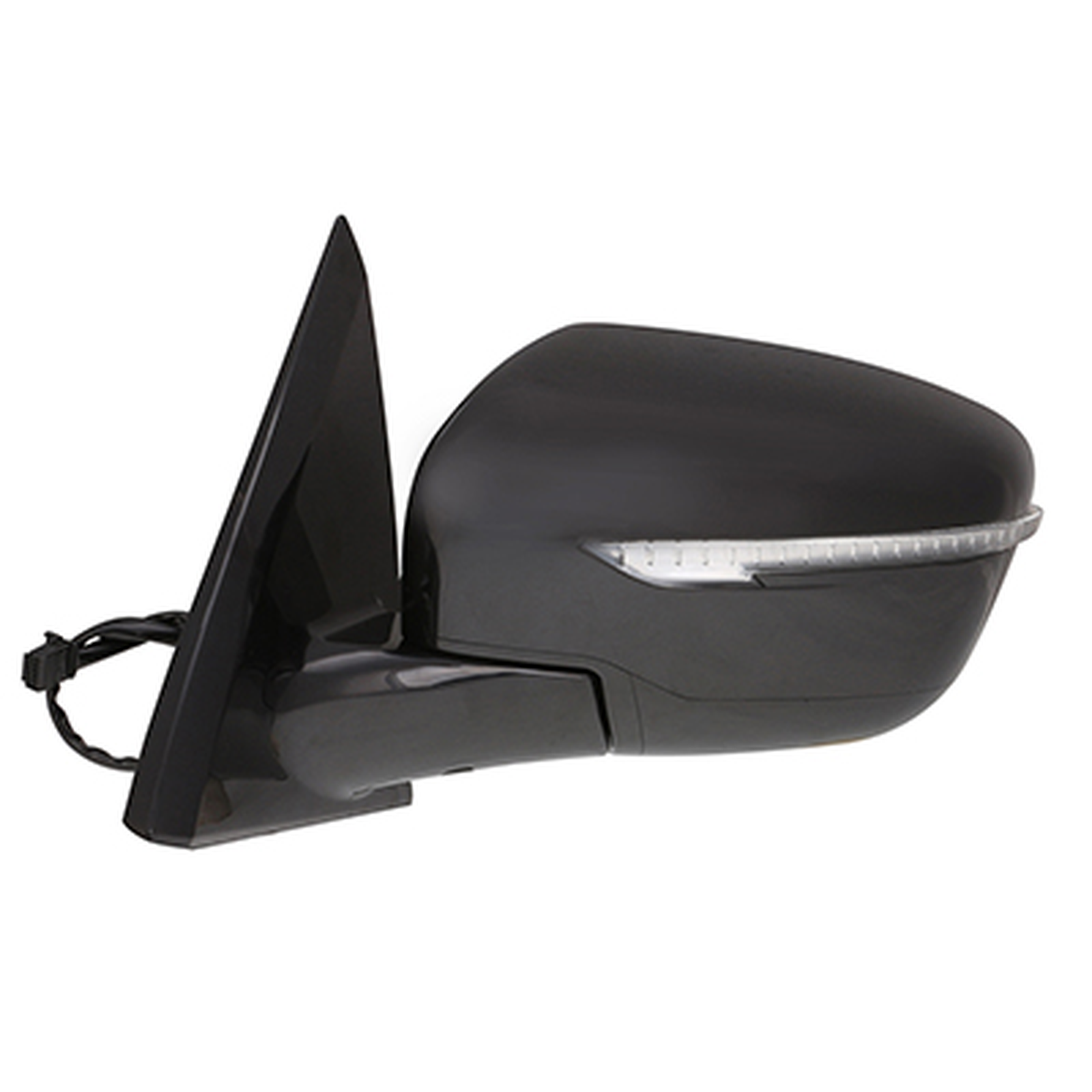 NI1320277 nissan pathfinder 2017 left side mirror power without htd with turn signal manua 1