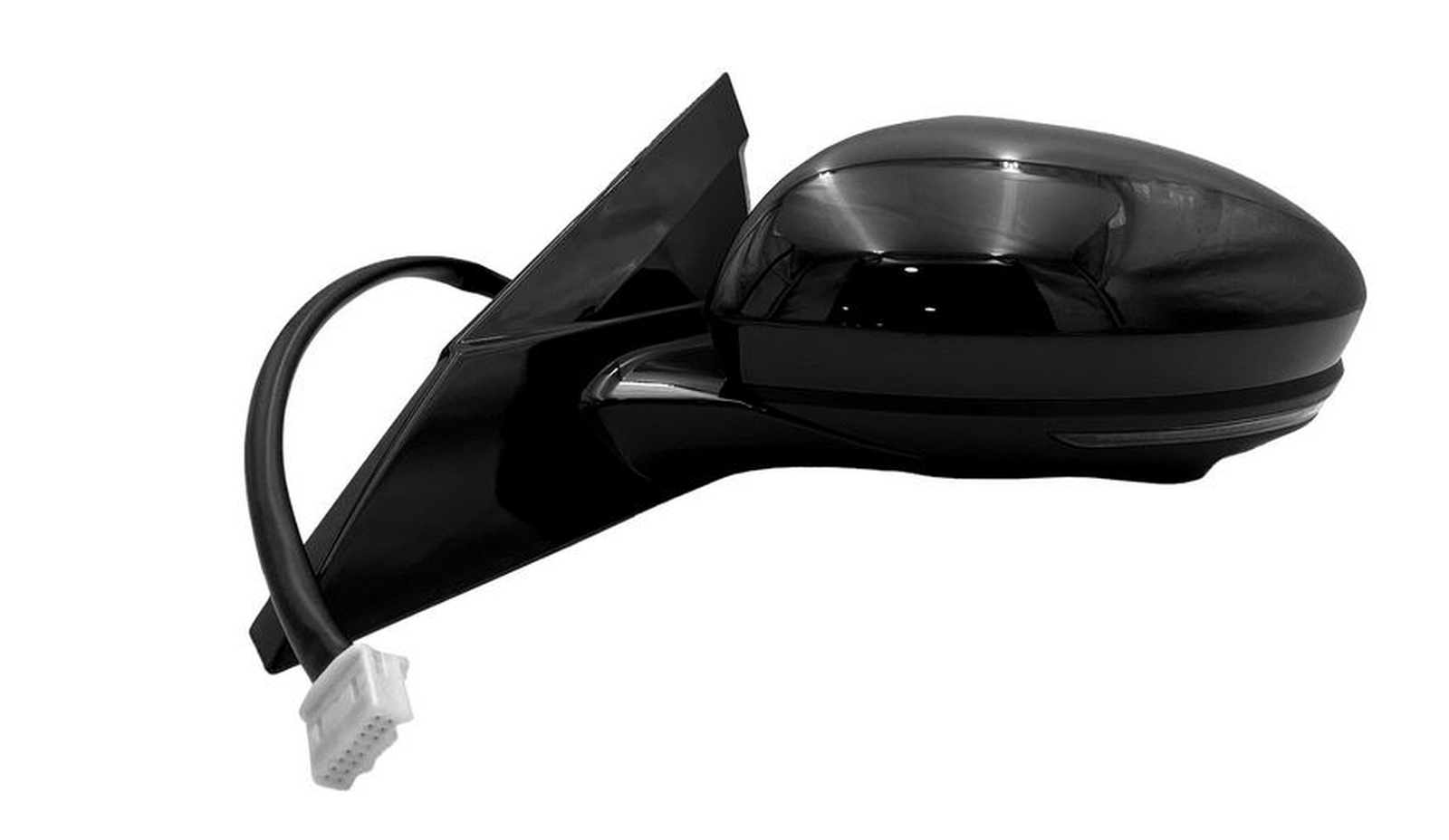 NI1320324 nissan altima 2020 2022 left side mirror power ptm htd with camera signal blind  2