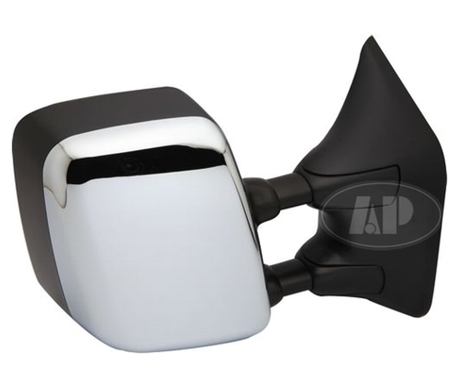 NI1321204 nissan titan 2004 2015 right side mirror power htd memory with big tow pkg chrom 1