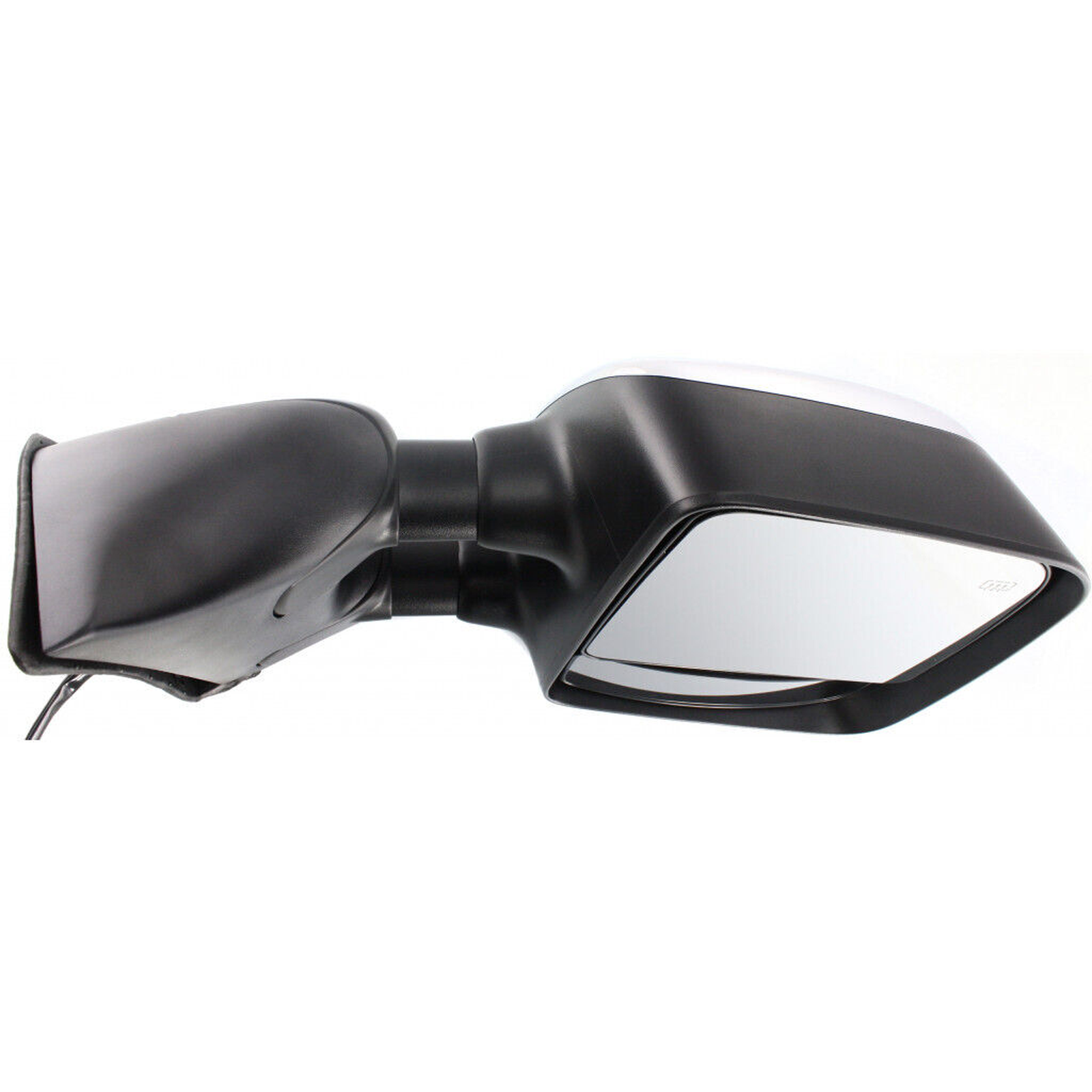 NI1321204 nissan titan 2004 2015 right side mirror power htd memory with big tow pkg chrom 3