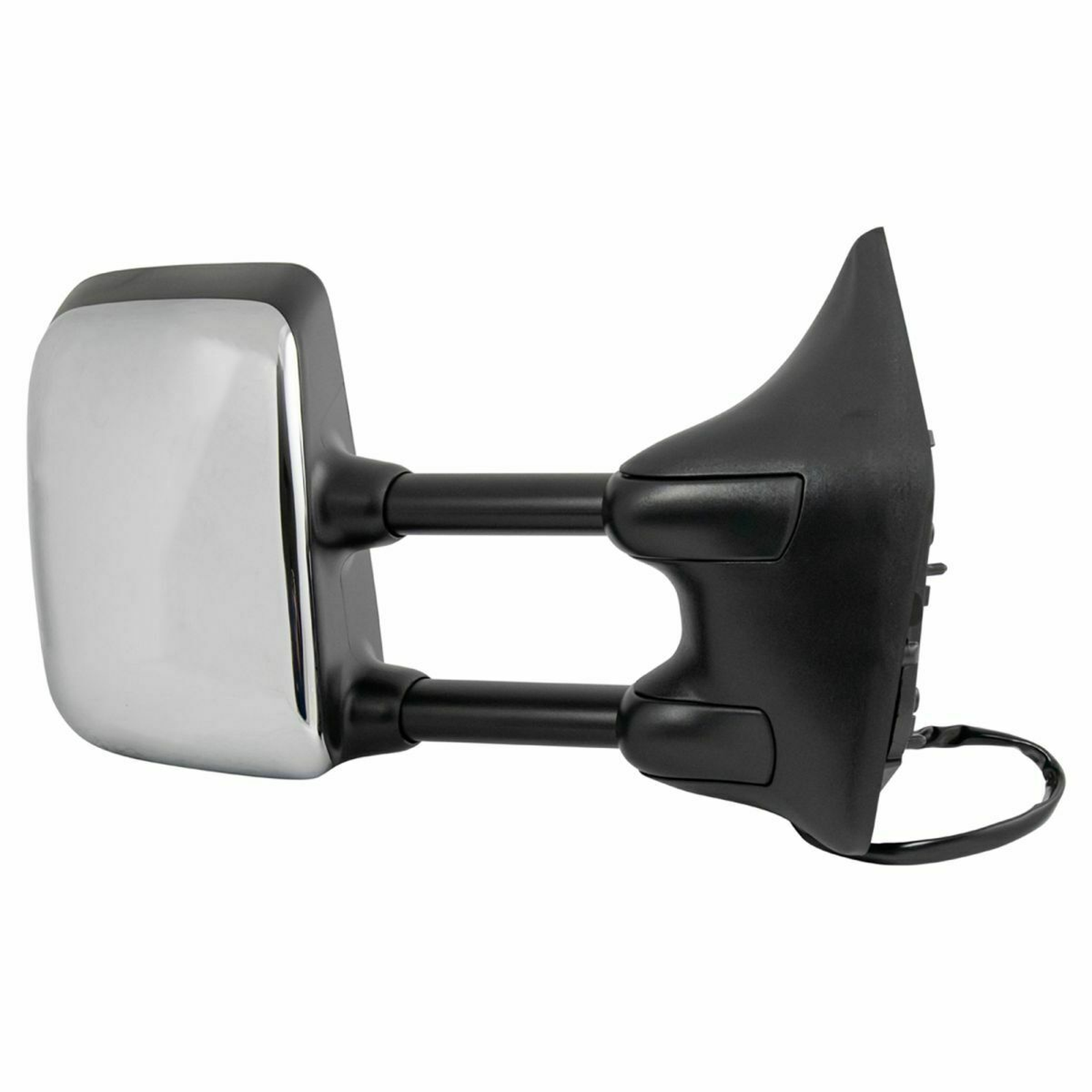 NI1321204 nissan titan 2004 2015 right side mirror power htd memory with big tow pkg chrom 5
