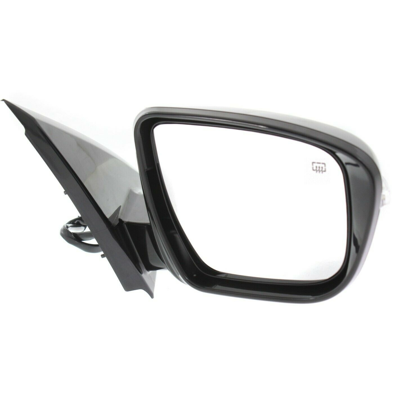 NI1321274 nissan pathfinder 2017 right side mirror power htd manual folding convex glass w 4