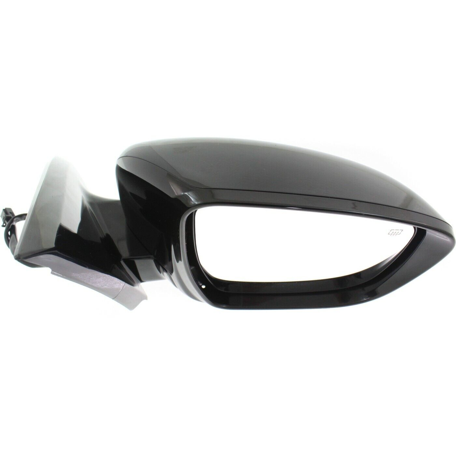 NI1321274 nissan pathfinder 2017 right side mirror power htd manual folding convex glass w 5