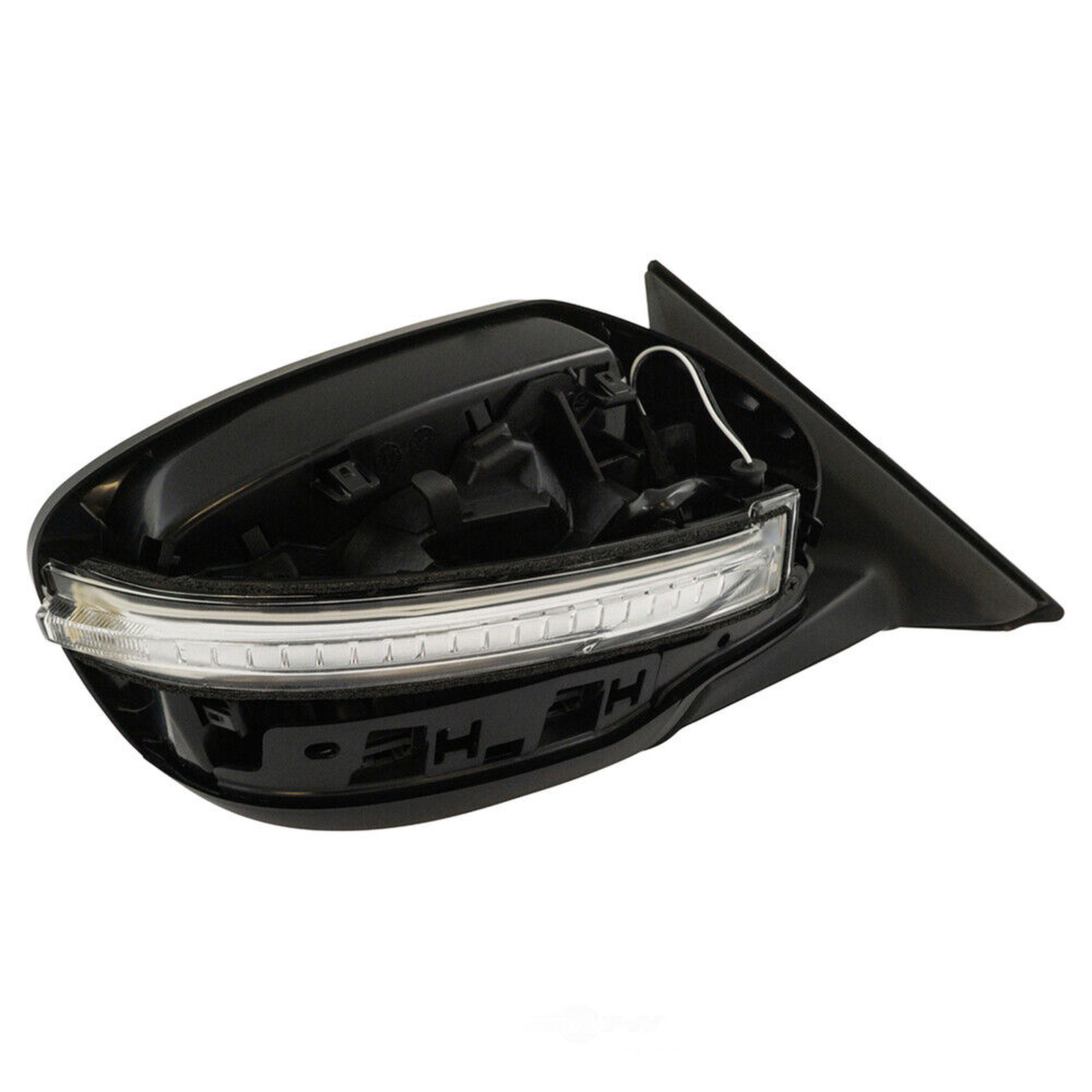 NI1321285 nissan rogue 2014 2016 right side mirror power htd with chrome base ptm cover si 4