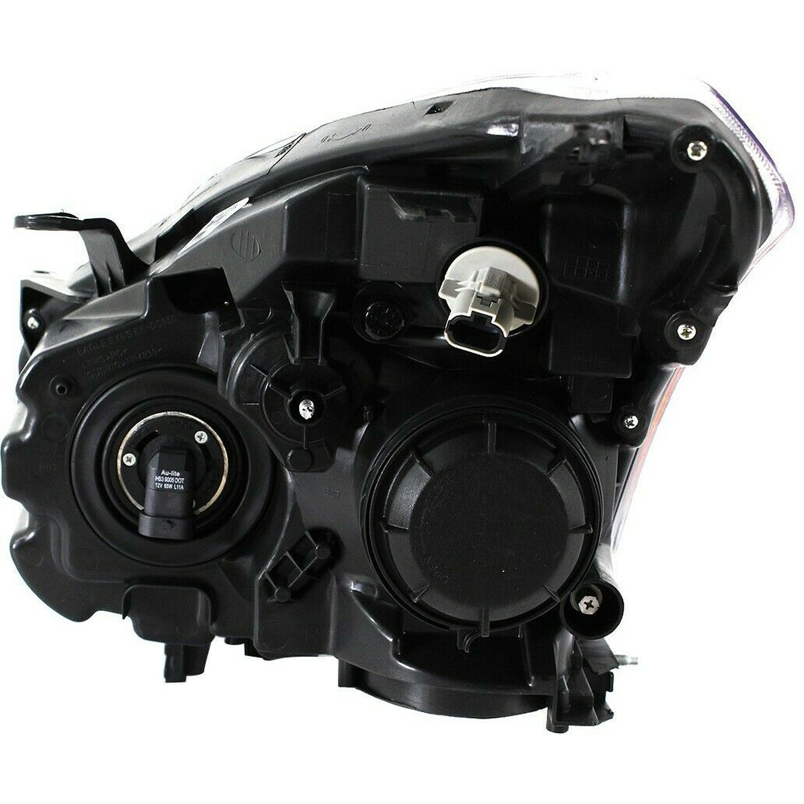 NI2503172 nissan rogue 2008 right headlight xenon hq ni2503172 5