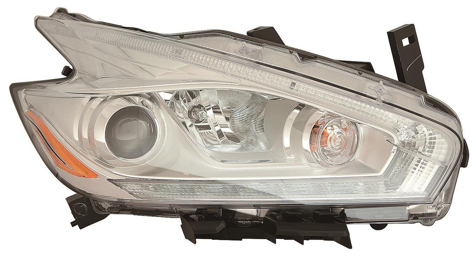 NI2503255 nissan murano 2017 right headlight halogen hq ni2503255 1